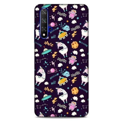 Spacex (47) Tema Crystal Flex Kılıf Huawei P Smart S Y8P Kılıf
