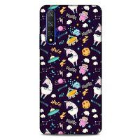 Spacex (47) Tema Crystal Flex Kılıf Huawei P Smart S Y8P Kılıf