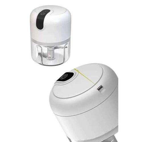 Mini Doğrayıcı Rondo Taşınabilir Mini El Blender Paslanmaz Çelik