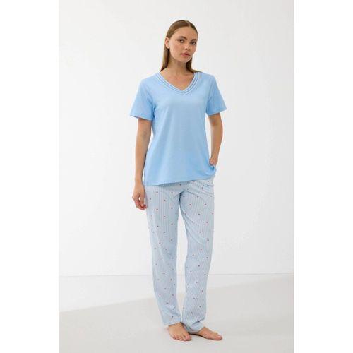 Anıl 11733  Kadın T-shirt Ve Pantalon Takım