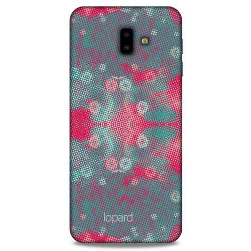 Samsung Galaxy J6 Plus Kılıf Pastel Renkler (48) Bumper Kılıf Pembe Yeşil