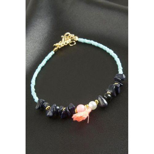 Kırık Doğaltaş Miyoki Boncuk Bileklik