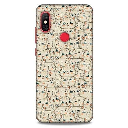 Lopard Xiaomi Mi A2 Lite Uyumlu Kılıf Kediler (27) Tasarımlı Kılıf Yavru Kedi