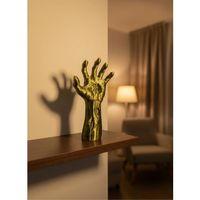 Sanatsal El Formu Heykel Altın Yeşil Tasarım Hediyelik Dekor