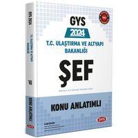 2024 GYS T.C. Ulaştırma ve Altyapı Bakanlığı ŞEF Kadroları İçin Ortak Alan Konu Anlatımlı Data Yayınları