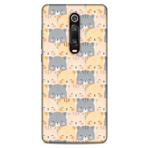 Lopard Xiaomi Redmi K20 Pro Uyumlu Kılıf Kediler (23) Ultra Koruma Kılıfı Gülen Kedi