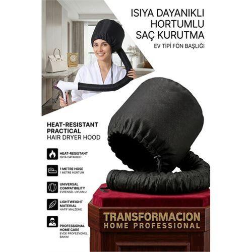Isıya Dayanıklı Pratik Ev Tipi Hortumlu Saç Kurutma ve Fön Başlığı – 1 Metre 721198