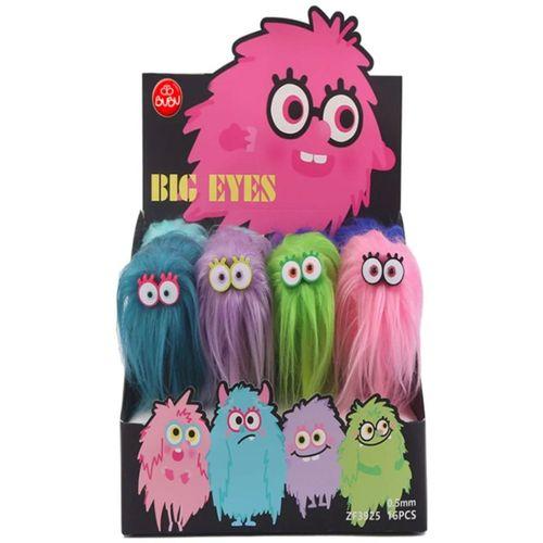 Bubu Peluş Şaşkın Gözler Başlıklı Kurşun Kalem - 1 adet