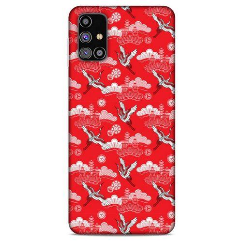 Samsung Galaxy M31s Kılıf Japonya (8) Baskılı Kılıf Japonya Kuşları
