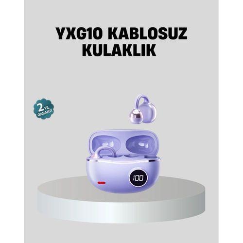 Kulak Arkası Klipsli Bluetooth Kulaklık Yxg10 Silikon Malzemeli Ergonomik