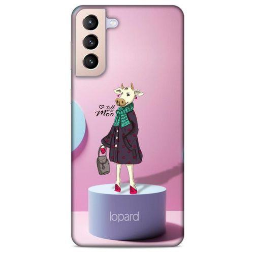 Lopard Samsung Galaxy S21 Plus Uyumlu Kılıf FunnyMax (8) Baskılı Kılıf