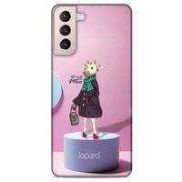 Lopard Samsung Galaxy S21 Plus Uyumlu Kılıf FunnyMax (8) Baskılı Kılıf