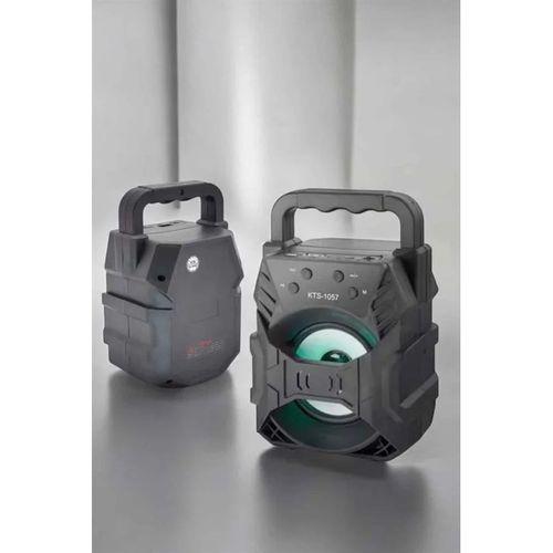 Taşınabilir Bluetooth Hoparlör Led Işıklı Uzun Pil Ömrü