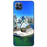 Huawei P40 Lite Kılıf Dünya Mimarisi (5) Koruma Kabı Sidney Opera