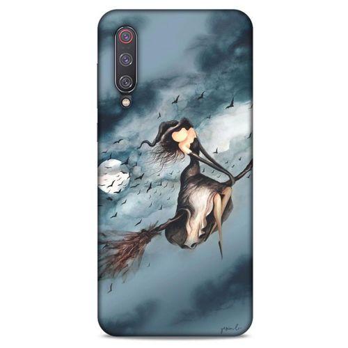 Y.Liva-2021 Özel Seri Cadılı Xiaomi Mi 9 Kılıf Silikon Kapak