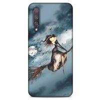 Y.Liva-2021 Özel Seri Cadılı Xiaomi Mi 9 Kılıf Silikon Kapak