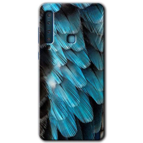Galaxy A9 2018 Kılıf HD Desen Baskılı Arka Kapak - 9D Tüyler