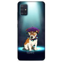 Samsung Galaxy A51 Kılıf FunnyMaX (5) Koruma Kabı Yeşil Köpek