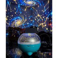 Çok Renkli Led Yıldız Projektör Gece Lambası Bluetooth Müzik Çalar Ve Kumandalı Kontrol