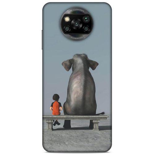 Lopard Xiaomi Redmi Poco X3 Uyumlu Kılıf Manipülasyon ☻ (38) Neo Hybrid Kılıf Desenli