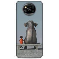 Lopard Xiaomi Redmi Poco X3 Uyumlu Kılıf Manipülasyon ☻ (38) Neo Hybrid Kılıf Desenli