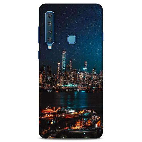 Lopard Samsung Galaxy A9 2018 Uyumlu Kılıf Gece'S (6) Silikon Kılıf Şehir