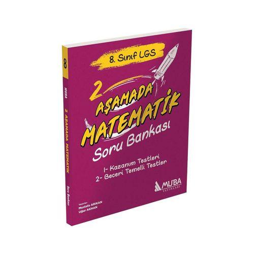8.Sınıf 2 Aşamada Matematik Soru Bankası Muba Yayınları