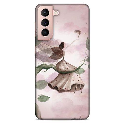 Lopard Samsung Galaxy S21 Uyumlu Kılıf Y.Liva-2020 Seri Sarmaşık Perisi Thin Fit Kılıf