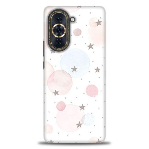 Huawei Nova 10 Kılıf HD Baskılı Kılıf - Yıldız Puantiye + Tam Ekran Koruyucu