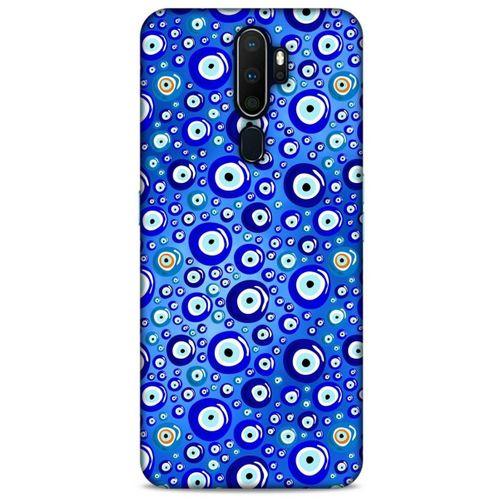 Nazarium (37) Desenli Silikon Kapak Oppo A5 2020 Kılıf