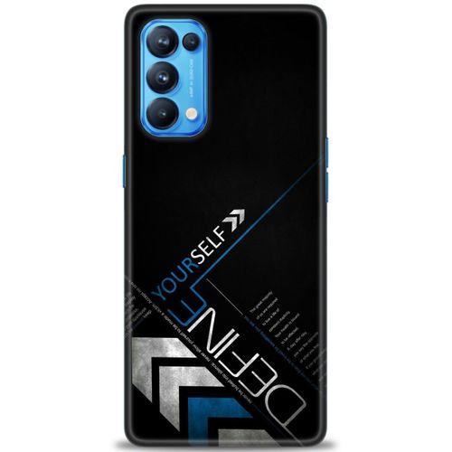 Oppo Reno 5 Pro Kılıf HD Baskılı Kılıf - Yourself + Tam Ekran Koruyucu