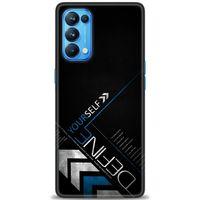 Oppo Reno 5 Pro Kılıf HD Baskılı Kılıf - Yourself + Tam Ekran Koruyucu