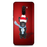 Xiaomi Pocophone F1 Kılıf Köpek Kıyafetleri (23) Ultra Koruma Kılıfı French Bulldog Bere