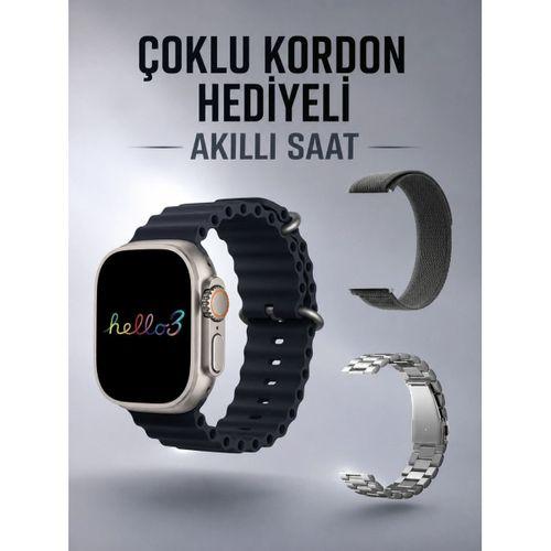 Akıllı Saat Yeni Nesil Bluetooth Bağlantılı Uyku Sağlık Takibi Gps Ve Nfc Uyumlu