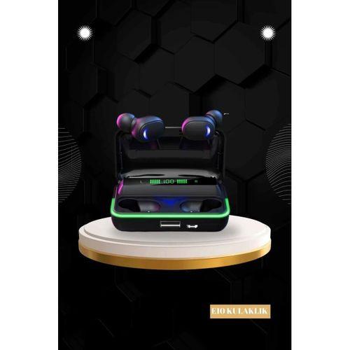 Powerbank Bluetooth Kulaklık Ve Akıllı Saat 7 Kordonlu Metal Kordon Plastik Kordon