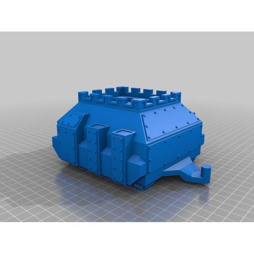 28mm Uzay Cüce Kara Tren - 3713009
