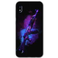 Samsung Galaxy A10 Kılıf Baskılı Kapak - AK + 5D Tam Kaplayan Cam