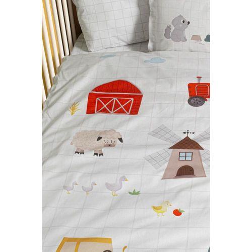Kanz Ranforce Bebek Nevresim Takımı Knz-001 Farming