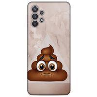 Lopard Samsung Galaxy A32 Uyumlu Kılıf Emojix (62) Koruyucu Silikon