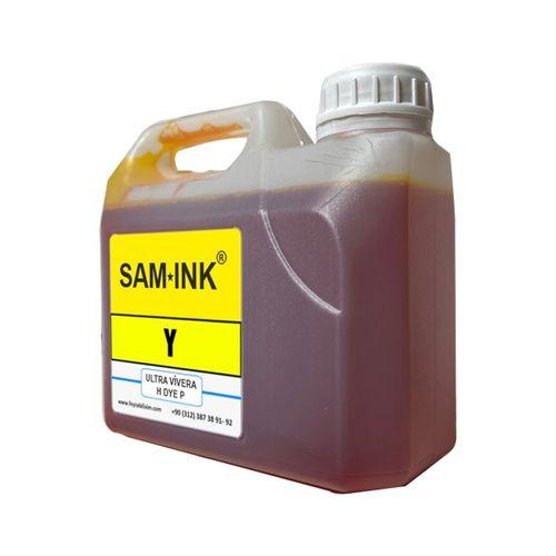 Feyink® Samink Canon Pro Serisi Plotter DYE Kartuş Dolum Mürekkebi PFI-1300 PFI-1700 Y (Yellow) -1000ml-