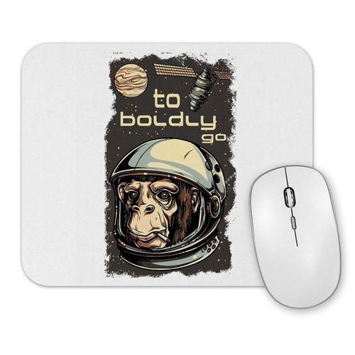 Macaco Astronauta Mouse Pad