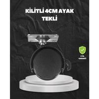 Kilitli 4 Cm Evrensel Tekerlek Ayak Tek Adet