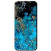 Potkal Hediye Fabrikası Xiaomi Mi 8 Lite Kılıf HD Desen Baskılı Arka Kapak - Klas Mermer