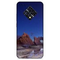 Lopard İnfinix Zero 8 Uyumlu Kılıf Gece'S (14) Lansman Kılıf Parliement Mavi