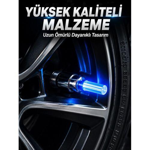 4 Adet Led Lastik Sibop Işığı Otomobil İçin Hareket Sensörlü