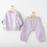 Andywawa AC25353 Basic 2'Li Bebe Takım Lila