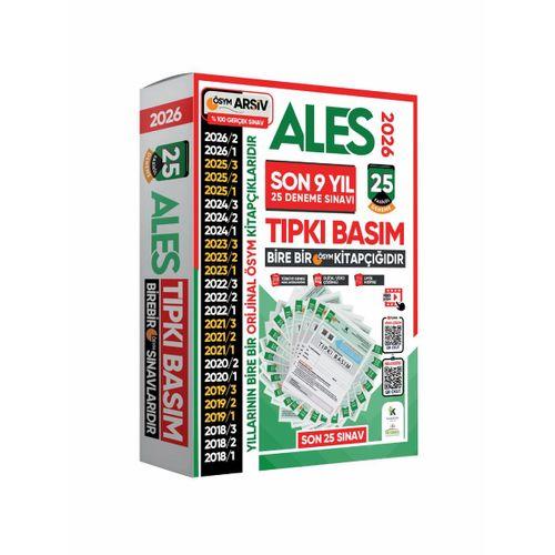 2026 ALES ÖSYM Tıpkı Basım EN EKONOMİK Çıkmış Soru 25li Deneme Paketi Video/PDF Çözüm Türkiye Geneli