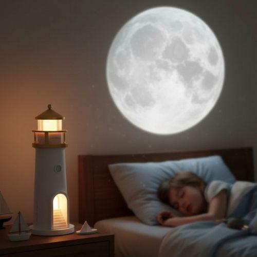 Deniz Feneri Projektör Gece Lambası