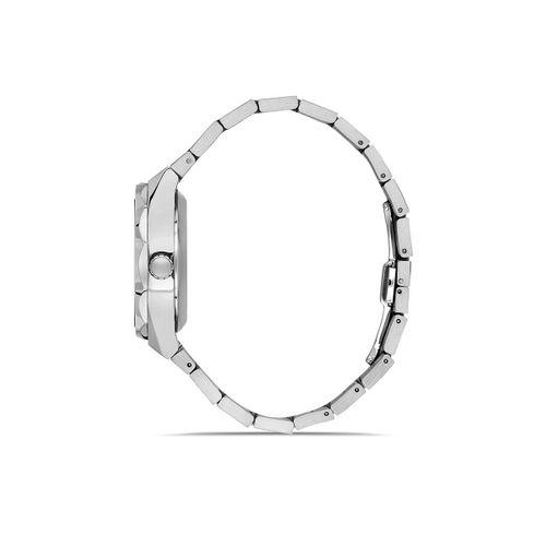 Ferro FM11537AWT-A2 Quartz Çelik Gri Siyah Kadran 42 mm Erkek Kol Saati