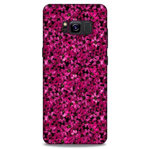 Samsung Galaxy S8 Uyumlu Kılıf Pembe Delisi (1) Kılıfı Çiçek